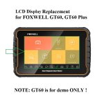LCD Screen Display Replacement for FOXWELL GT60 Plus Scanner